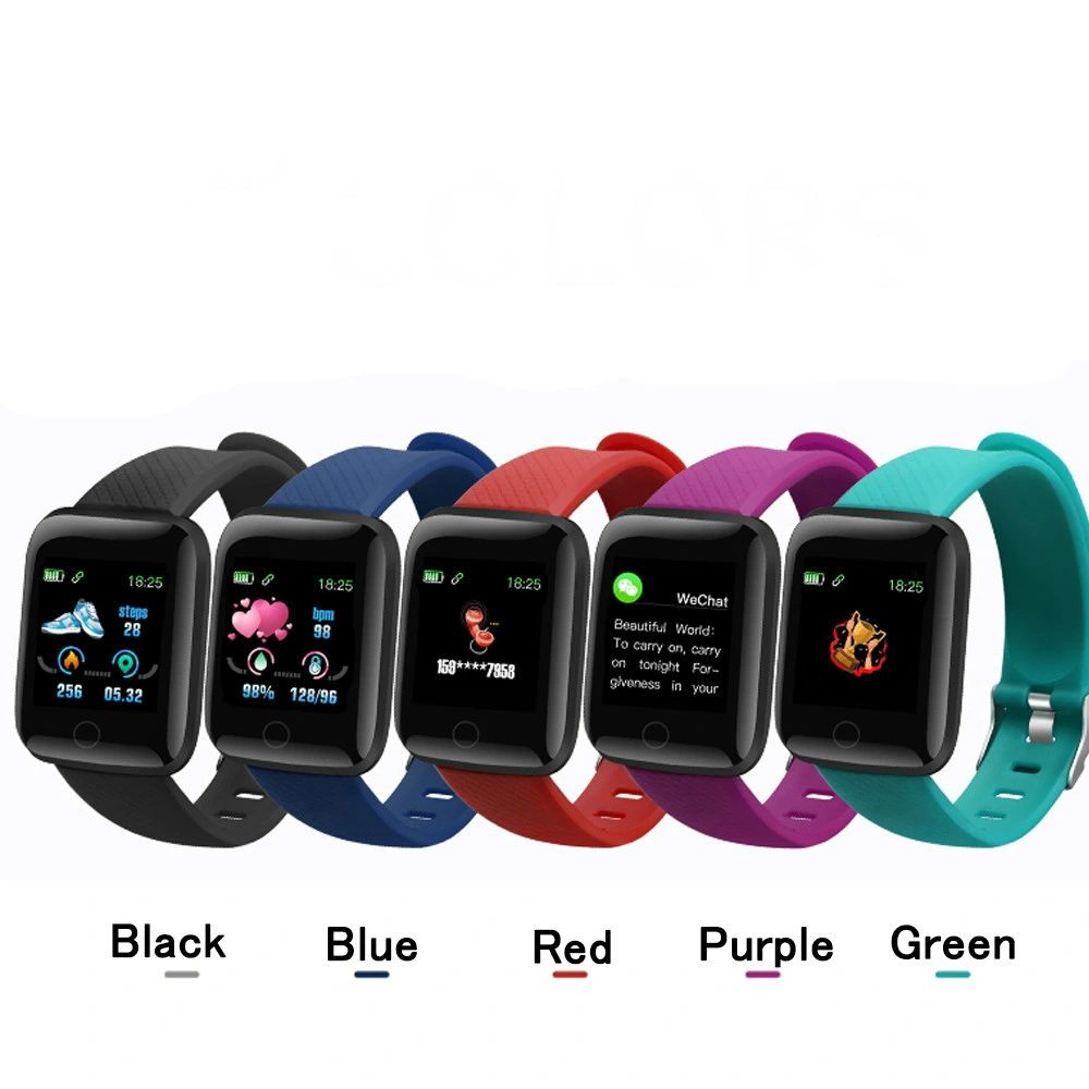 Smart Watch 116 Plus Heart Rate Smart Wristband Sports Watches