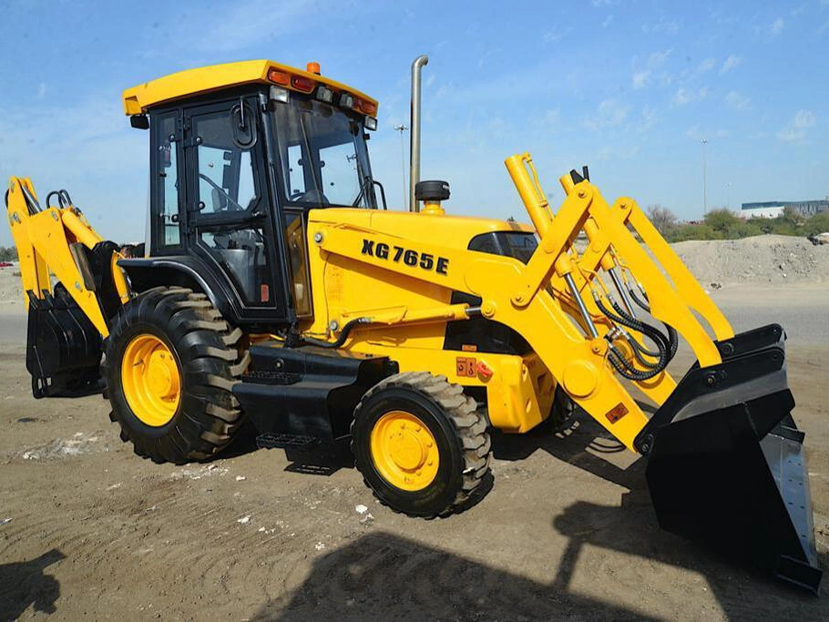 1.8 Ton Xg765 4X4 Wheel Backhoe Loader Best Price