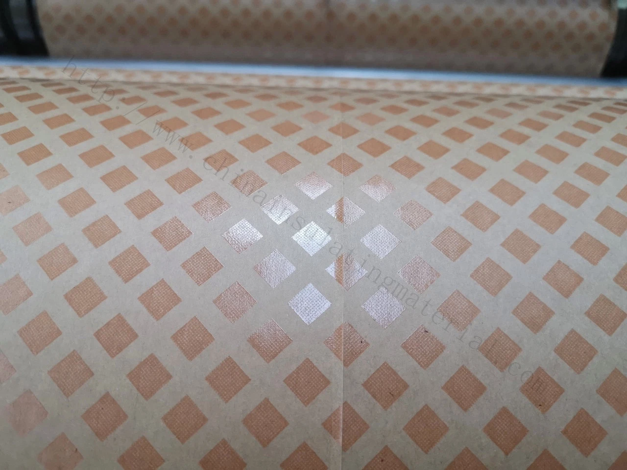 Papel Diamante Dotted DDP para Transformadores, Papel Kraft Não Branqueado Revestido.