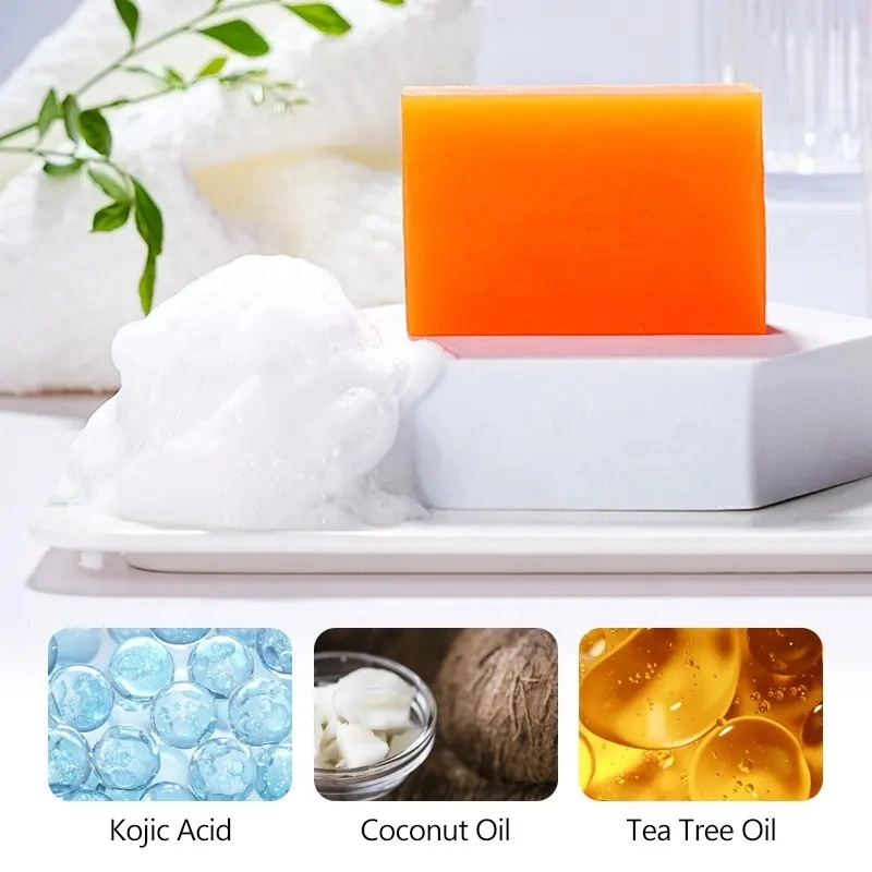 Whitening Skin Lightening Face Bleaching Body Bathing Whitening Kojic Acid Soap