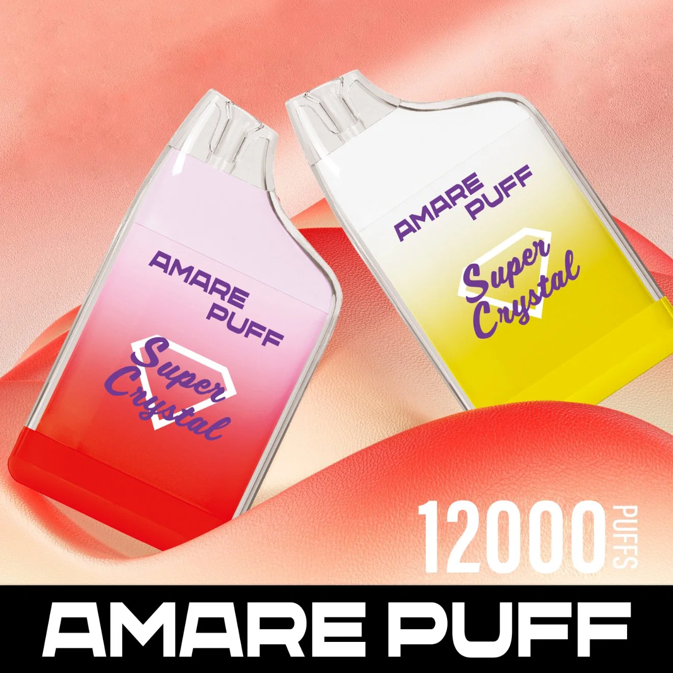 Disposable/Chargeable Vape 2% Nicotine 12000 Puff 18ml of E-Liquid 15flavors