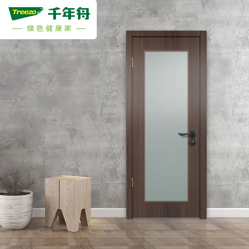 Wholesale/Supplier Price OEM Waterproof Modern Flush Wooden Room Door PVC Interior Wooden Doors