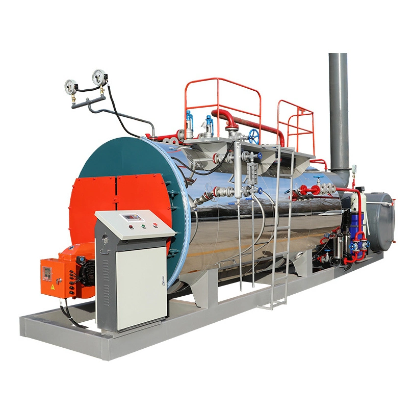 Factory Selling 600000kcal Industrial Direct Use Condenser Heavy Fuel Oil Boilers Hydrogen Gas Made in China 1ton Steam Boiler