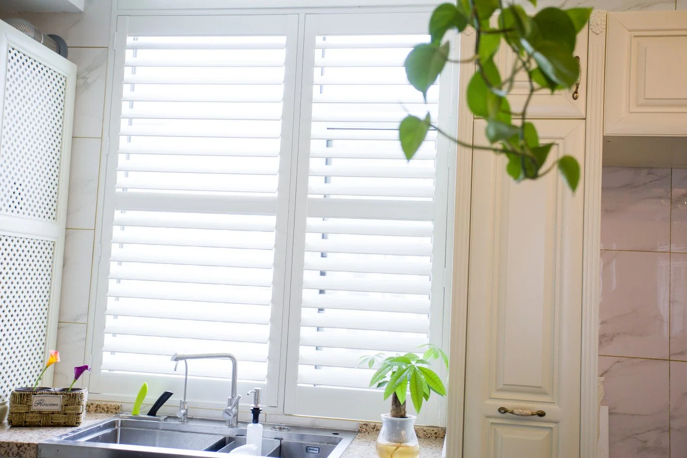 Decorative Poly Plantation Shutters (WPPWS SERIES)