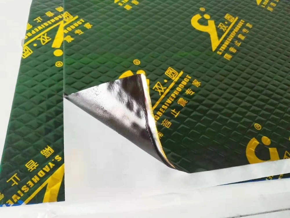 Car Sound Deadener Sheet Aluminium Foil Butyl Sound Damping Sheet Sound Absorbing Material