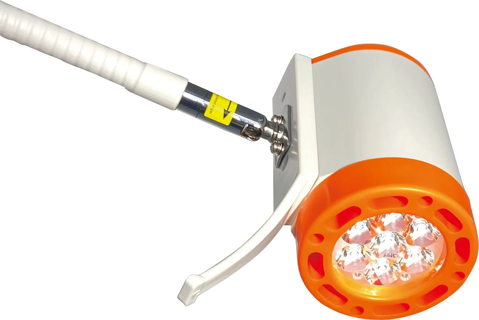 LED Surgical Light Ks-Q7 Wall Mounted in Orange Color with Digital Brightness Control