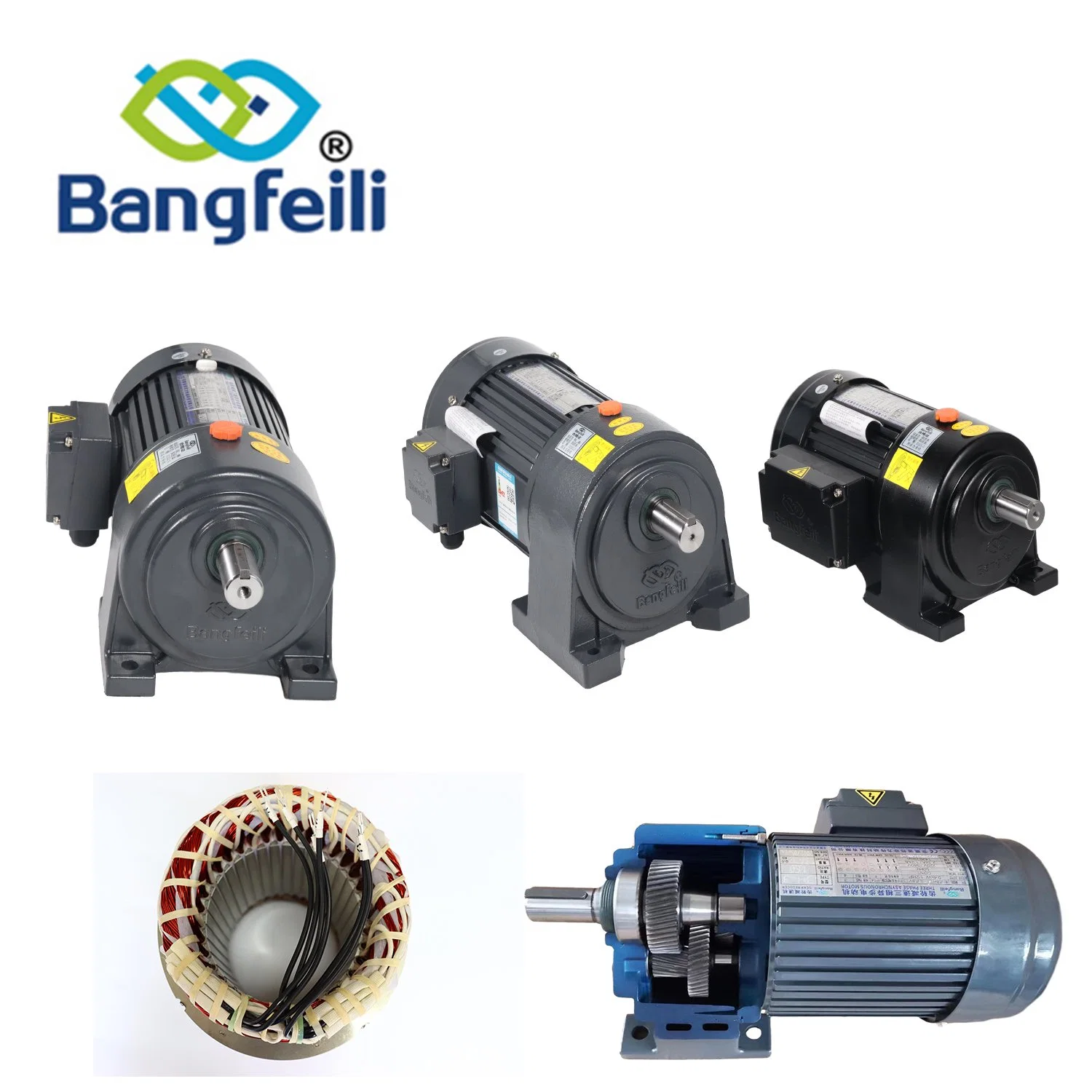 Motor de redução de engrenagem elétrica de 415 V 220V/380V/110 V para máquina de corte de vidro Da Rússia Singapura