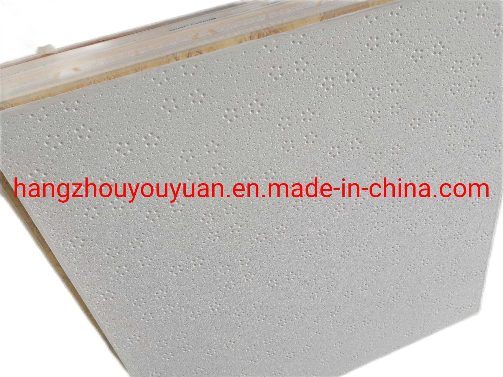 Gypsum Board Accessories Suspended False Ceiling PVC Laminated Gypsum Board