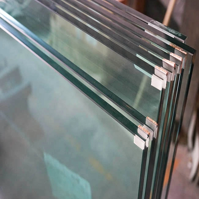 6.38mm - 50mm Safety Building Tempered Laminated Glass for Building