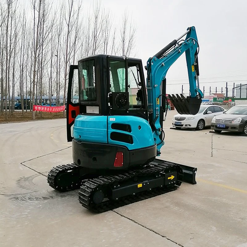 New Mini 1 Ton 1.8 Tonne 2 T 2.5 China Wholesale/Supplier Compact Household Cheap Crawler Hydraulic Micro Track Digger Machine CE Small Home Excavator Low Price for Sale