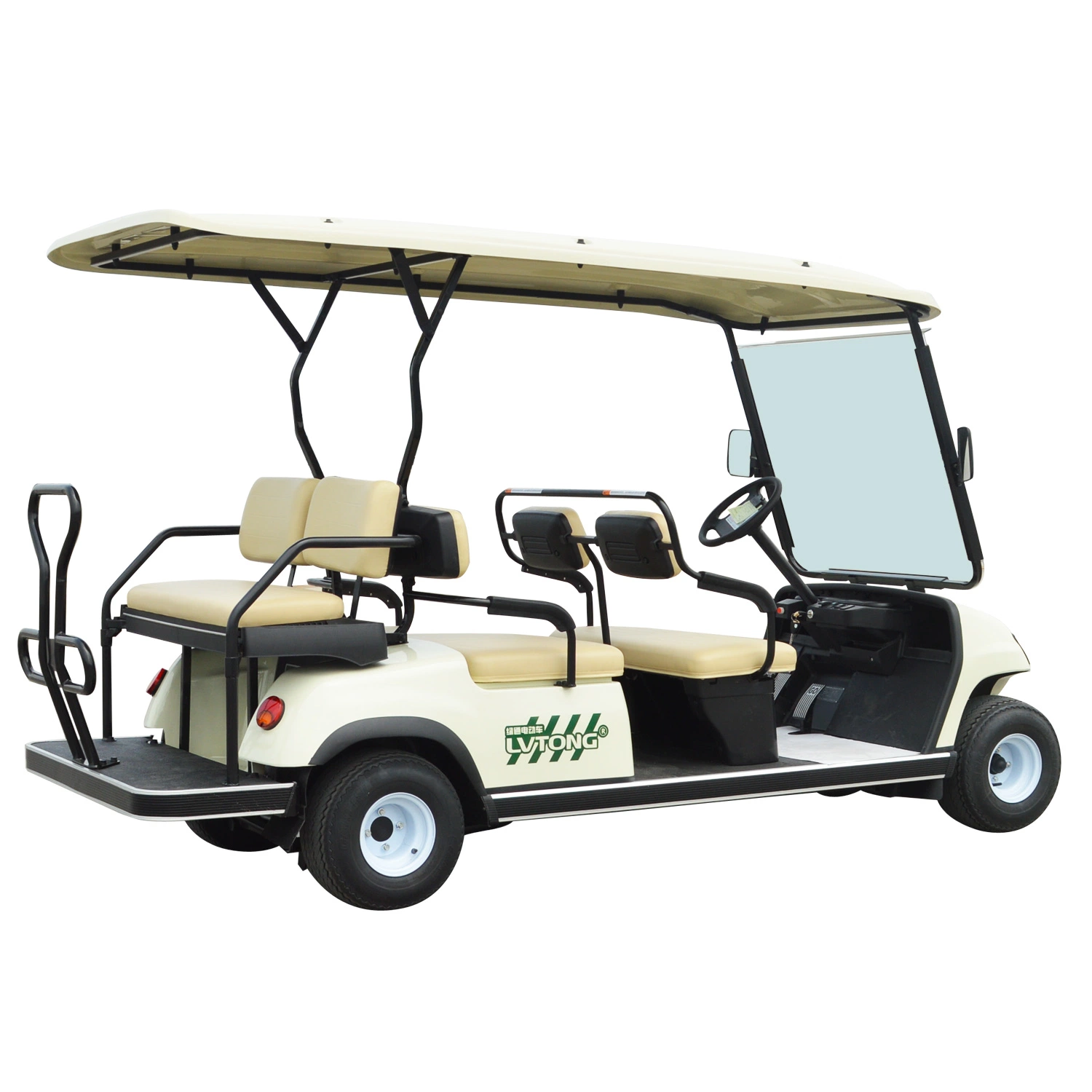 Safety, Low Speed, Easy Handle 80km-90km Max Continuous Mileage 6 Seaters Electric Golf Car (LT-A4+2)