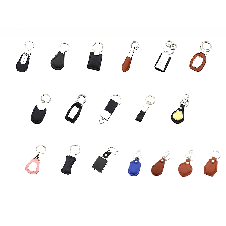 Customized Leather RFID Key Fob for Access Control System