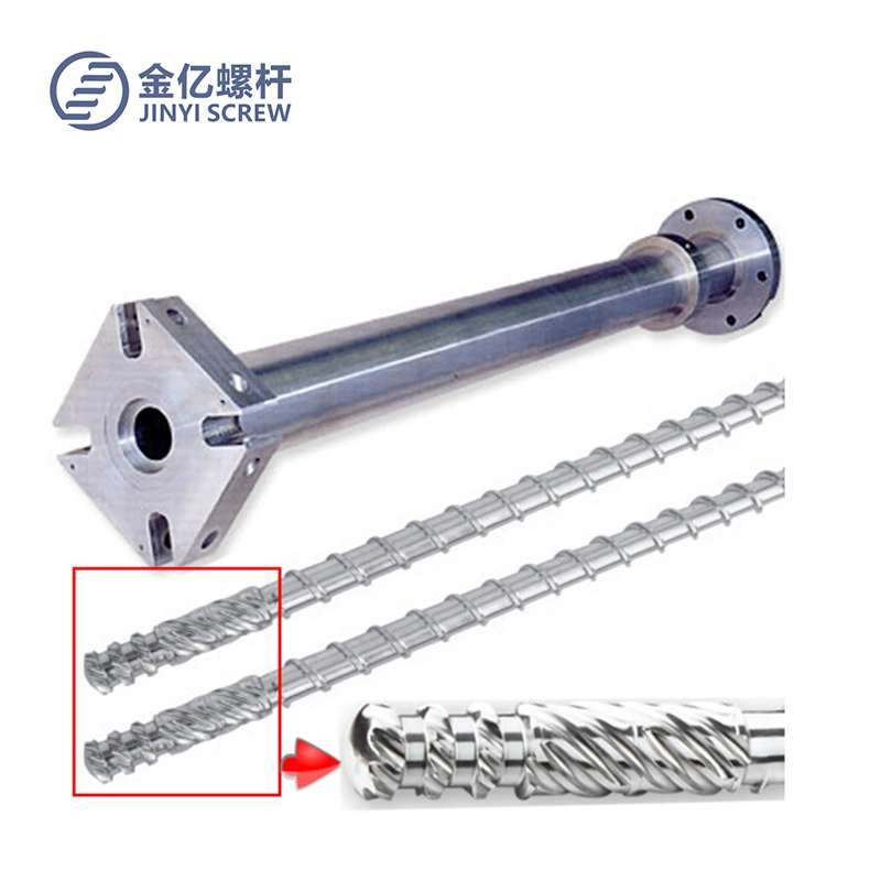 Extrusion Machine Bimetallic Screw Barrel L/D 28: 1 26: 1