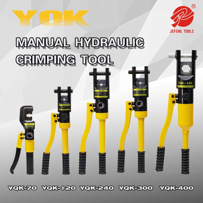 Yqk-240 Hydraulic Crimping Tool Copper-Al Terminal Cable Lug Manual Hydraulic Crimping Tool