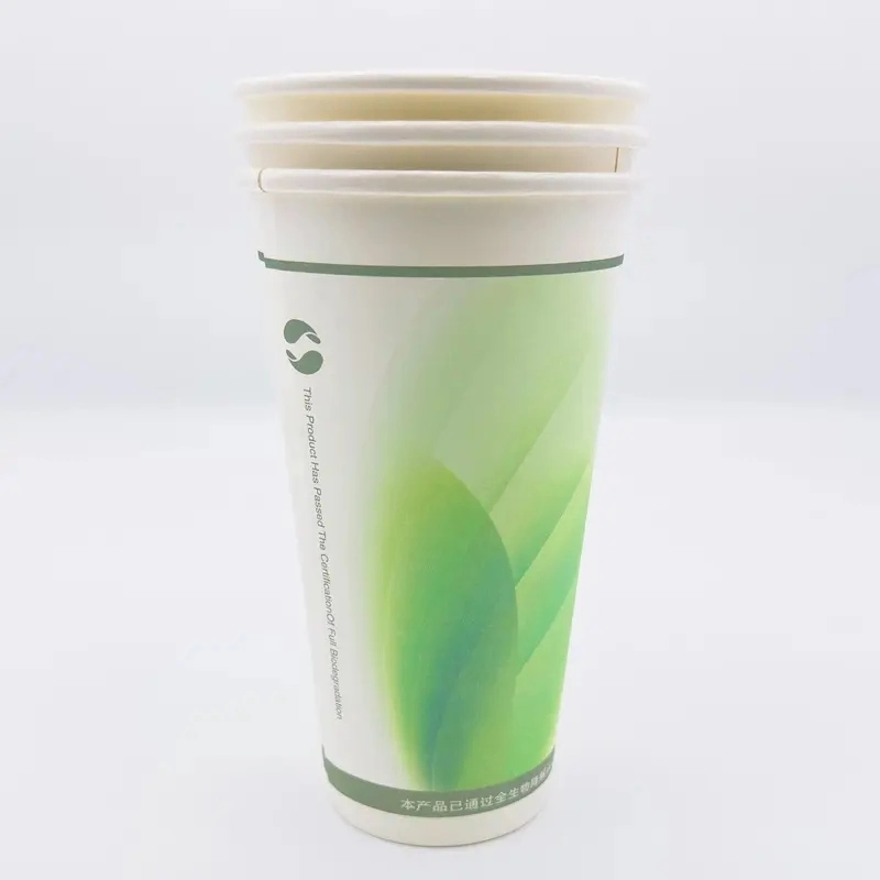 8oz 12oz 16oz 20oz PLA Paper Cup, PLA Coated Paper Cup Raw Material 4oz 6oz 7oz New Item