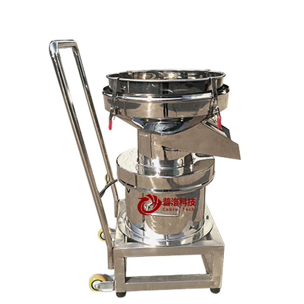 All Stainless Steel Small Type Household Rotary Vibrating Sifter