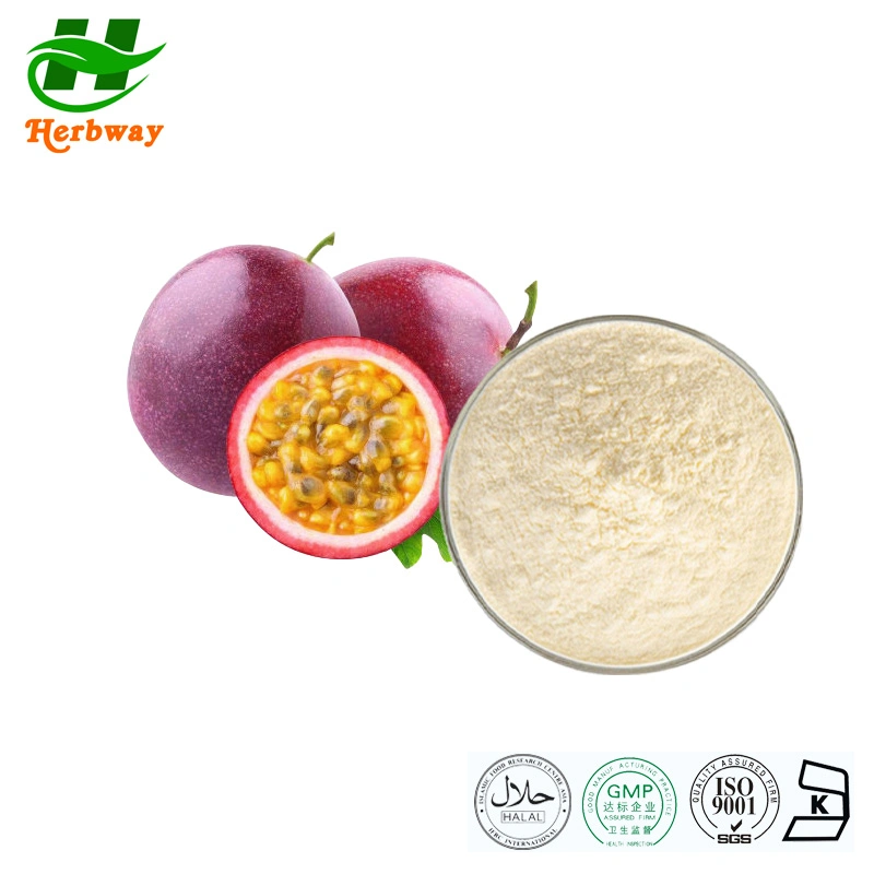 Herbway Kosher Halal Fssc HACCP Certified Free Sample Pbumion Fruit Juice Passion Fruit Powder