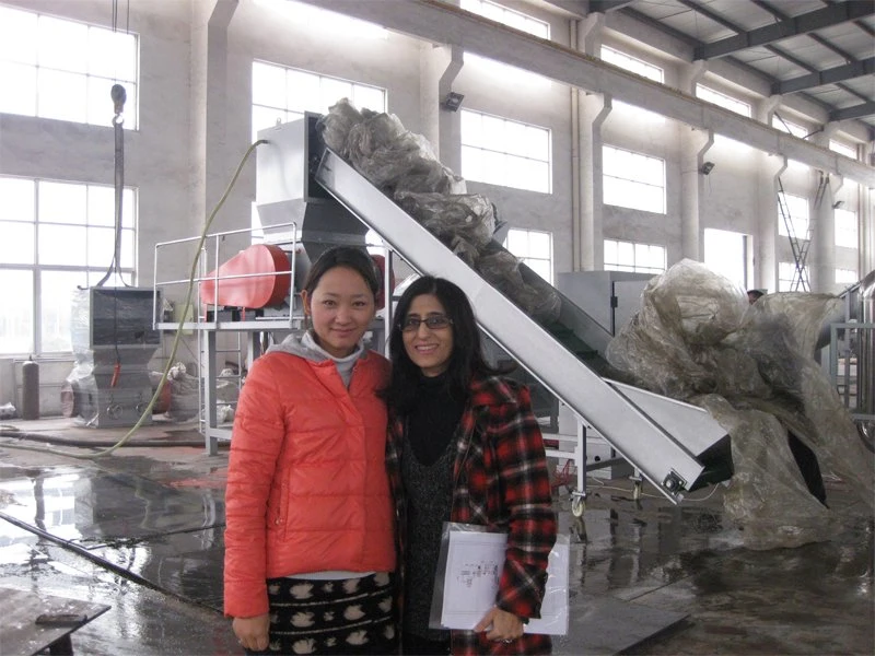 500kg/Hr HDPE Bottle Washing Recycling Machine