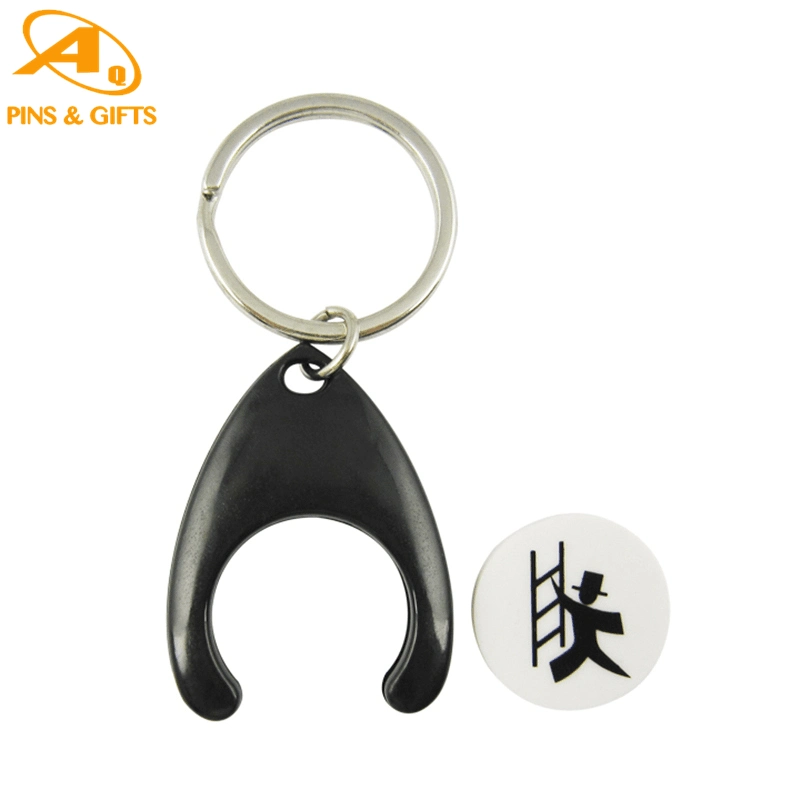 China Manufacture Trolley Chips Gaming Canada Shopping Cart House Shape Caddy Stainless Steel Baseball for Advertising Plastic Token Coin Keyring