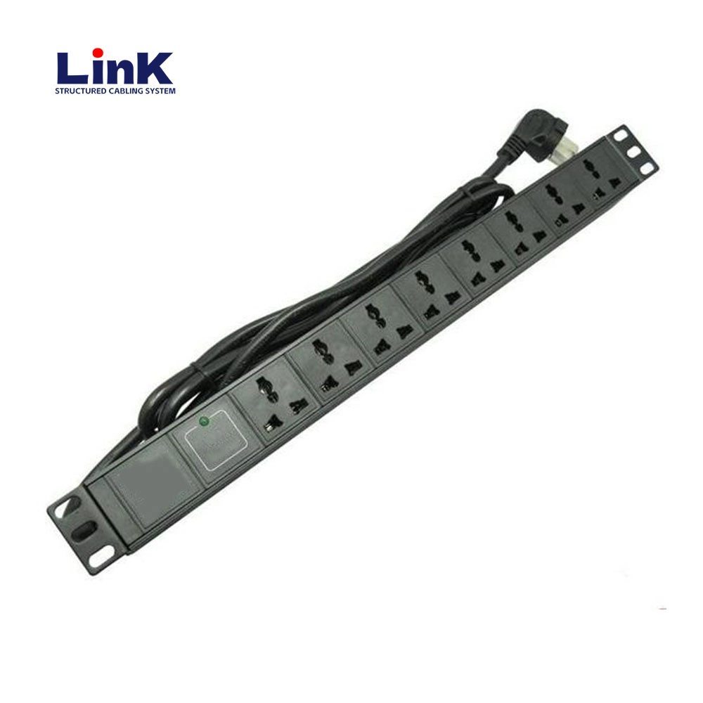 C13 APC Smart Vertical Dual or Single Input PDU Socket (مقبس وحدة بيانات البروتوكول (PDU لحامل الخادم