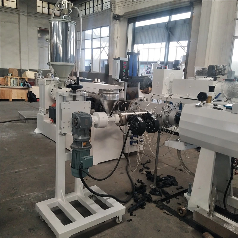 Small 16-63 mm PE Pipe Production Line Settled with Hydraulic Screen for Recycled Raw Material Zhangjiagang Manufacturer Popular Sale to Peru Uganda Kenya