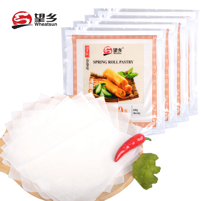 Fried Spring Roll Wrapper Convenient Snack Chinese Spring Roll Rice Wrapper Bagged