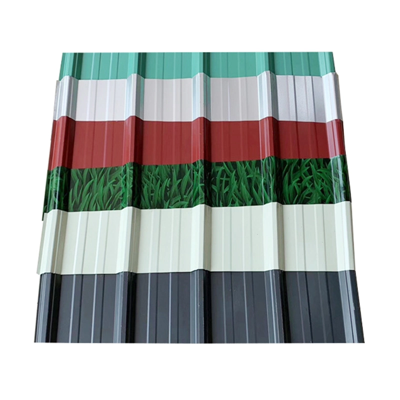 0.15/0.16mm Corrugated Color Steel Sheets Roof/Wall Metal Claddings