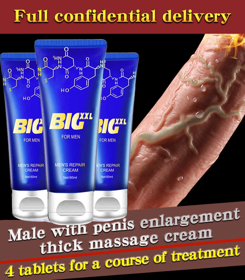 Big XXL männlichen Penis Creme Massage Vergrößern Sex