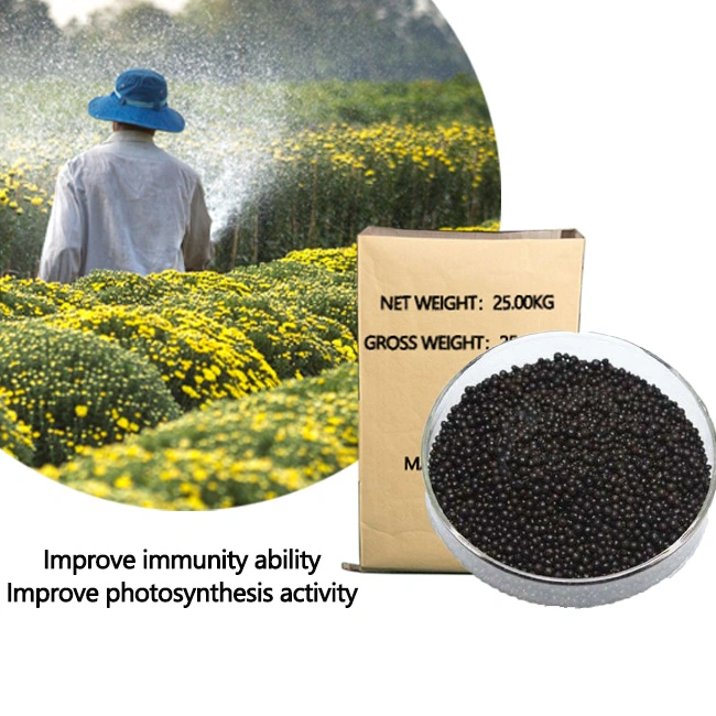 seaweed extract Granular organic fertilizer seaweed organic fertilizer agriculture fertilizers12-0.5-4