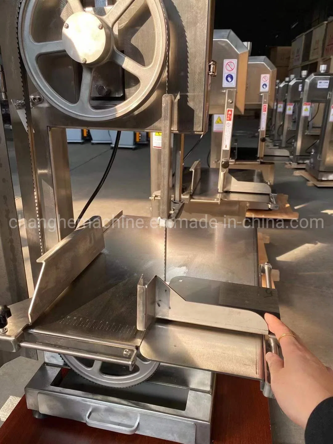 Industrial Automatic Electric Used Meat Bone Cutting Saw Machine