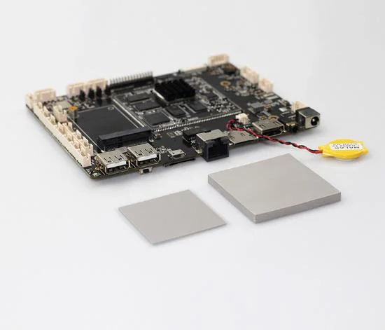 12.8W/Mk 85X45mm 0.5mm/1.0mm/1.5mm/2.0mm Non-Conductive GPU Card Water Cooling Thermal GPU Thermal Silicone