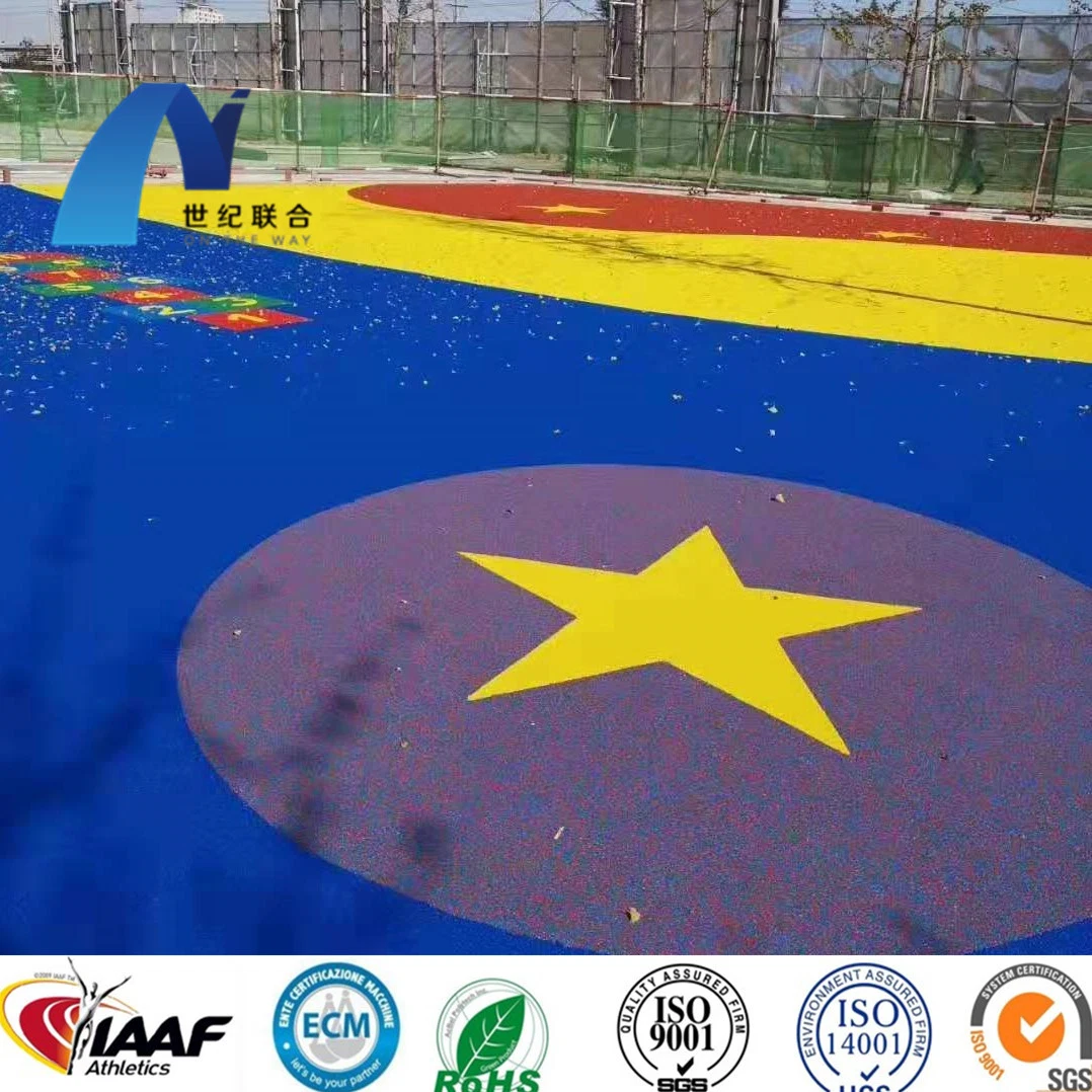 Popular School Playground Rubber/Synthetic Running Track Iaaf Standard Polyurethane Sealant Adhesive Glue