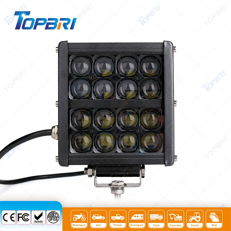 2020 New 80W Waterproof 7D Combo Beam Offroad Car LED Driving Headlight