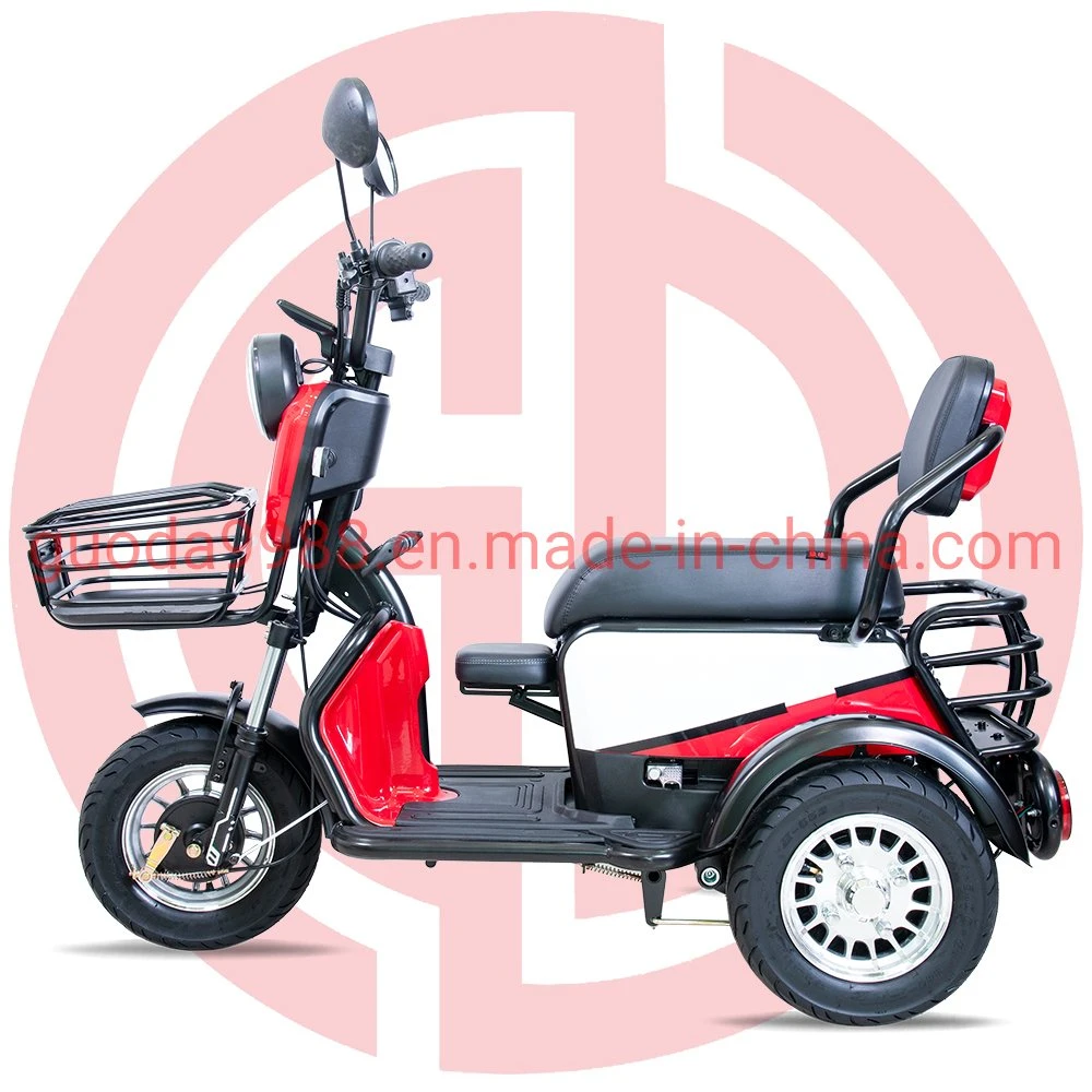 Factory Direct 3 Wheels Electric Tricycle Rickshaw for Adult