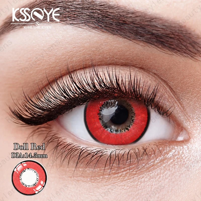 OEM Halloween Eye Contacts High Quality Comfortable Cosmetic Contact Lenses for Cosplay Party Show