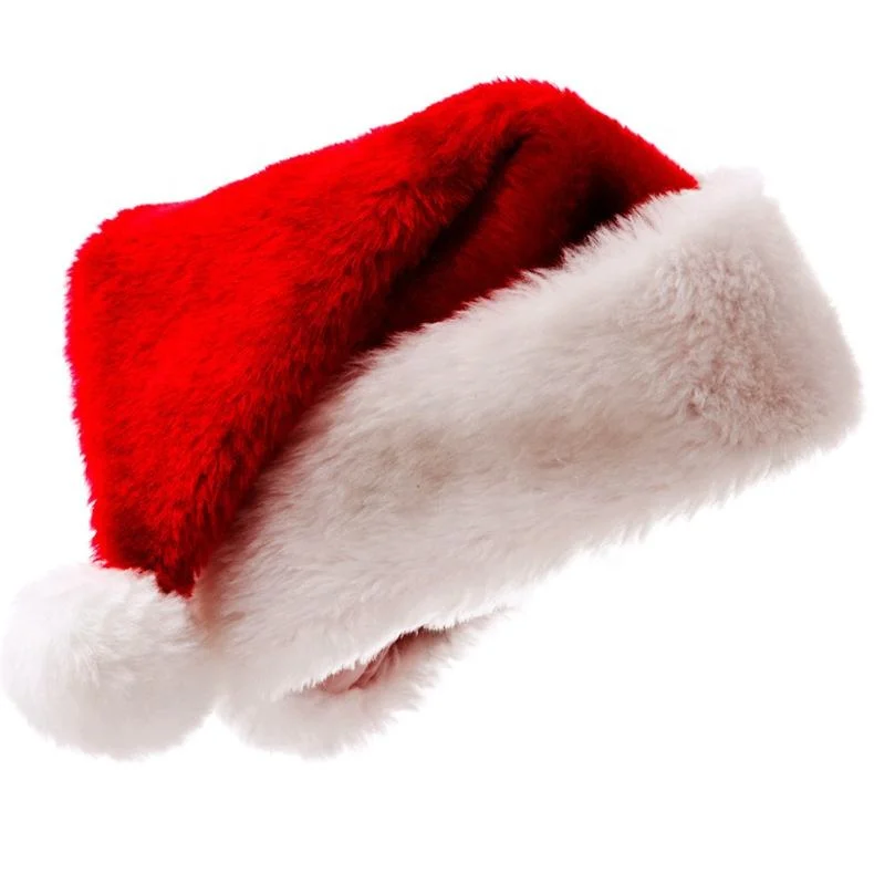 Christmas Decorated Felt Santa Claus Hat