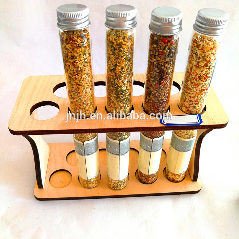 Lab and Medical Flat Bottom or Round Bottom Glass Test Tube with Cork for Preroll Packaging