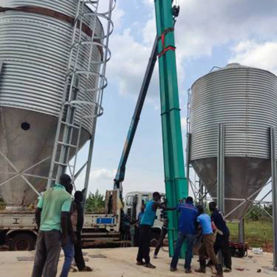 Hochwertige Best Price Getreide Lagerung Silo für Geflügel mit 3-30t