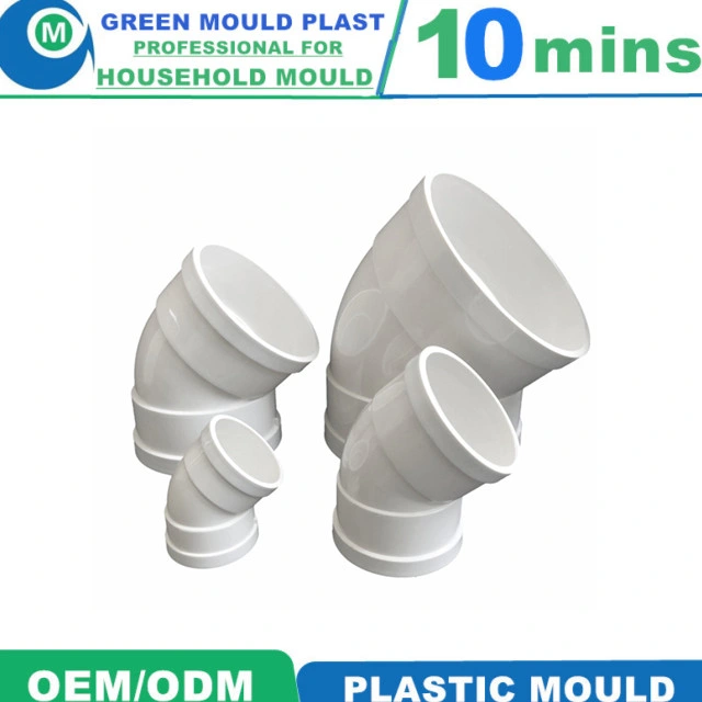 High Quality PVC PE PPR Plastic Injection Collapsible Core Pipe Fitting Mould