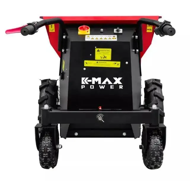 K-Maxpower Efficient Loading Capacity 500kg Energy Saving Electric 48V 20ah Mini Crawler Truck Dumper Mini Skid Steer Loader