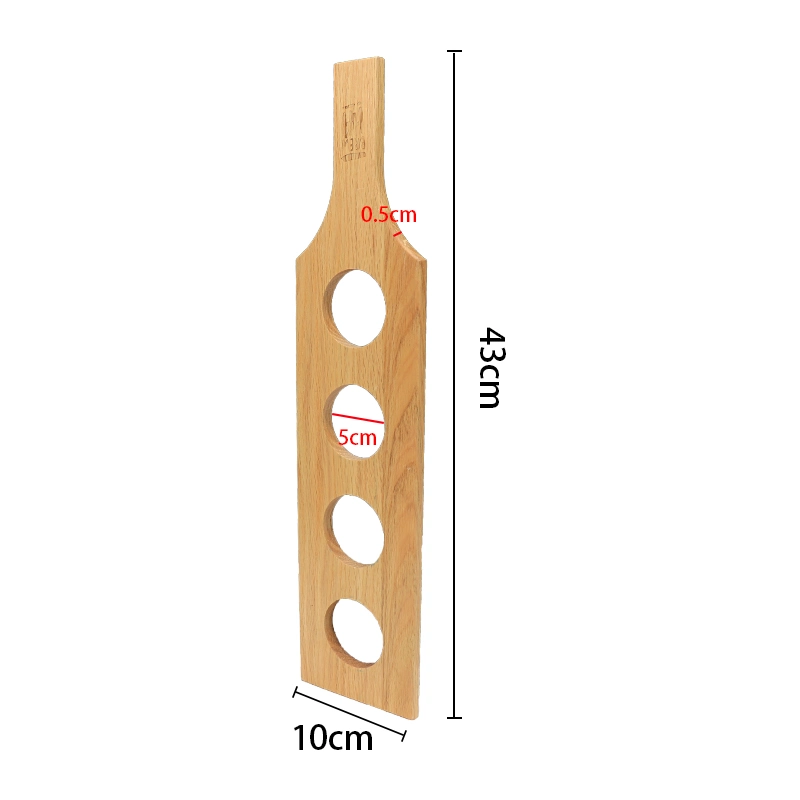 Держатель для стаканов из дерева, деревянные стаканы, винные стаканы, витреж Контрвершину с 4 отверстиями