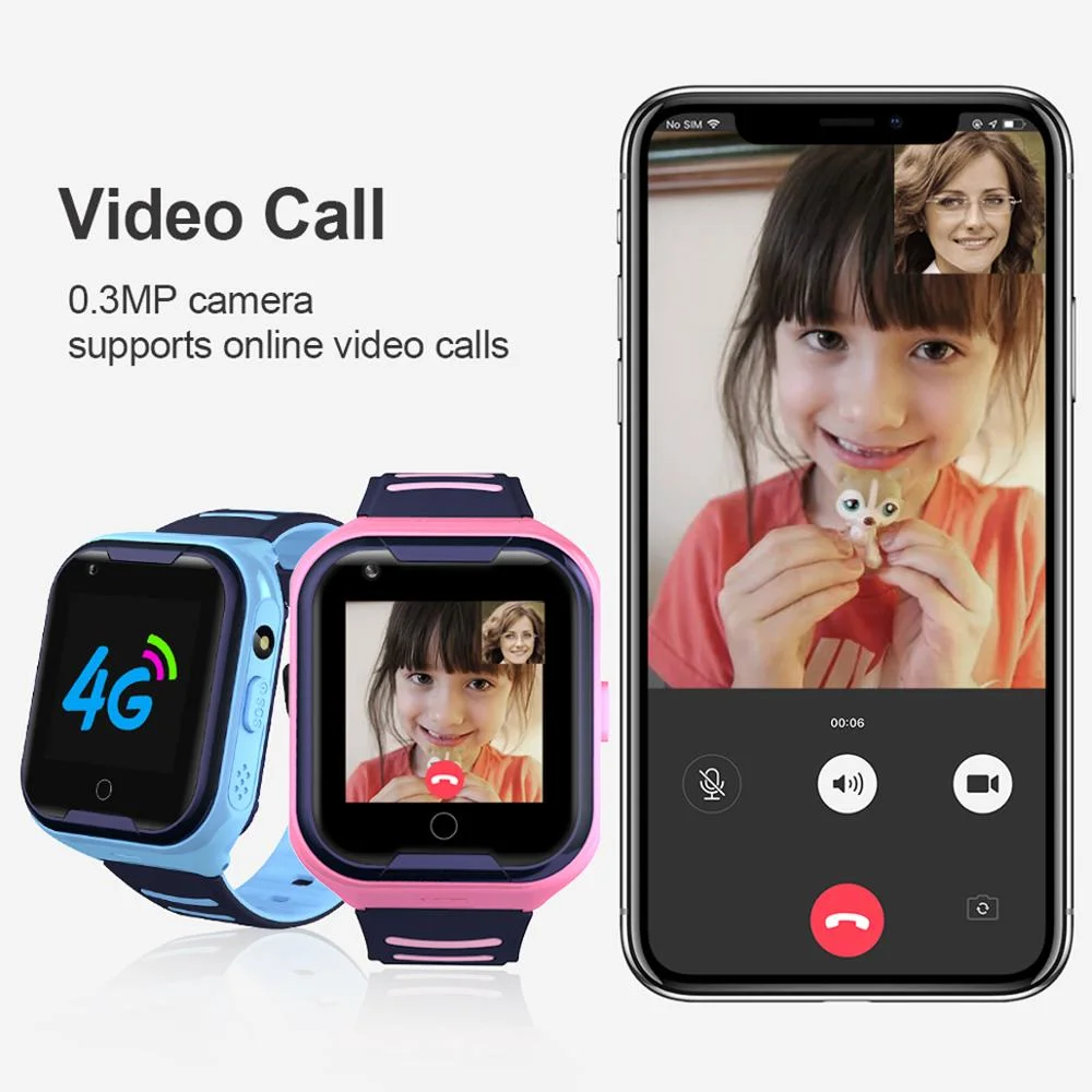 4G Smartwatch Kids WiFi Camera GPS Tracking Sos Call Children Watch