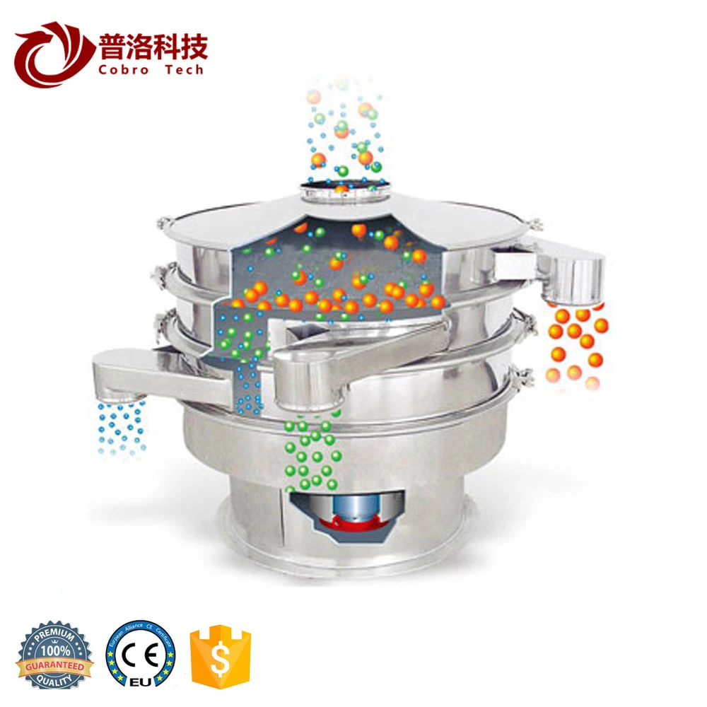 Tapioca Pearl Grading Vibrating Sifter for Pasta