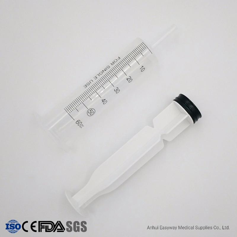 Plastic Feeding Syringe Catheter Tip 50cc 100cc 200cc 300cc