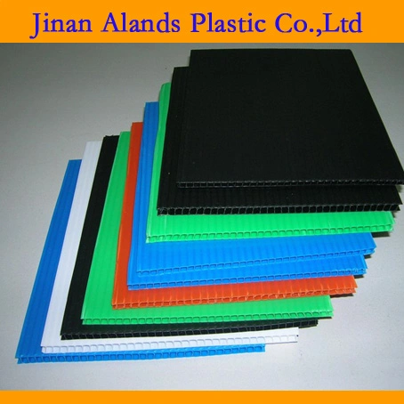 Black PP Material Corrugated Sheet for Floor & Wall Protection