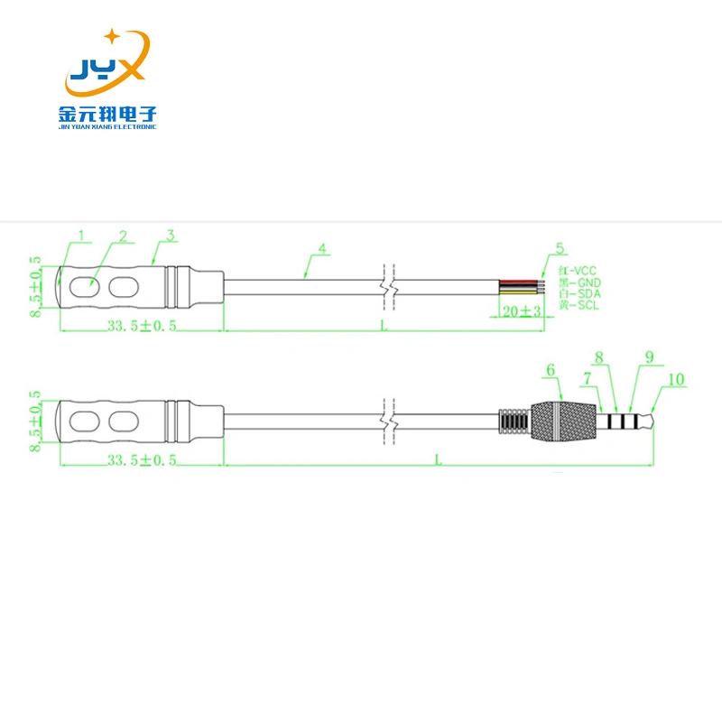 Sht31 Sht35 RS485 Sht40 Sht20 Sht30 4-20mA0-10V влажность и температура Датчик J-556