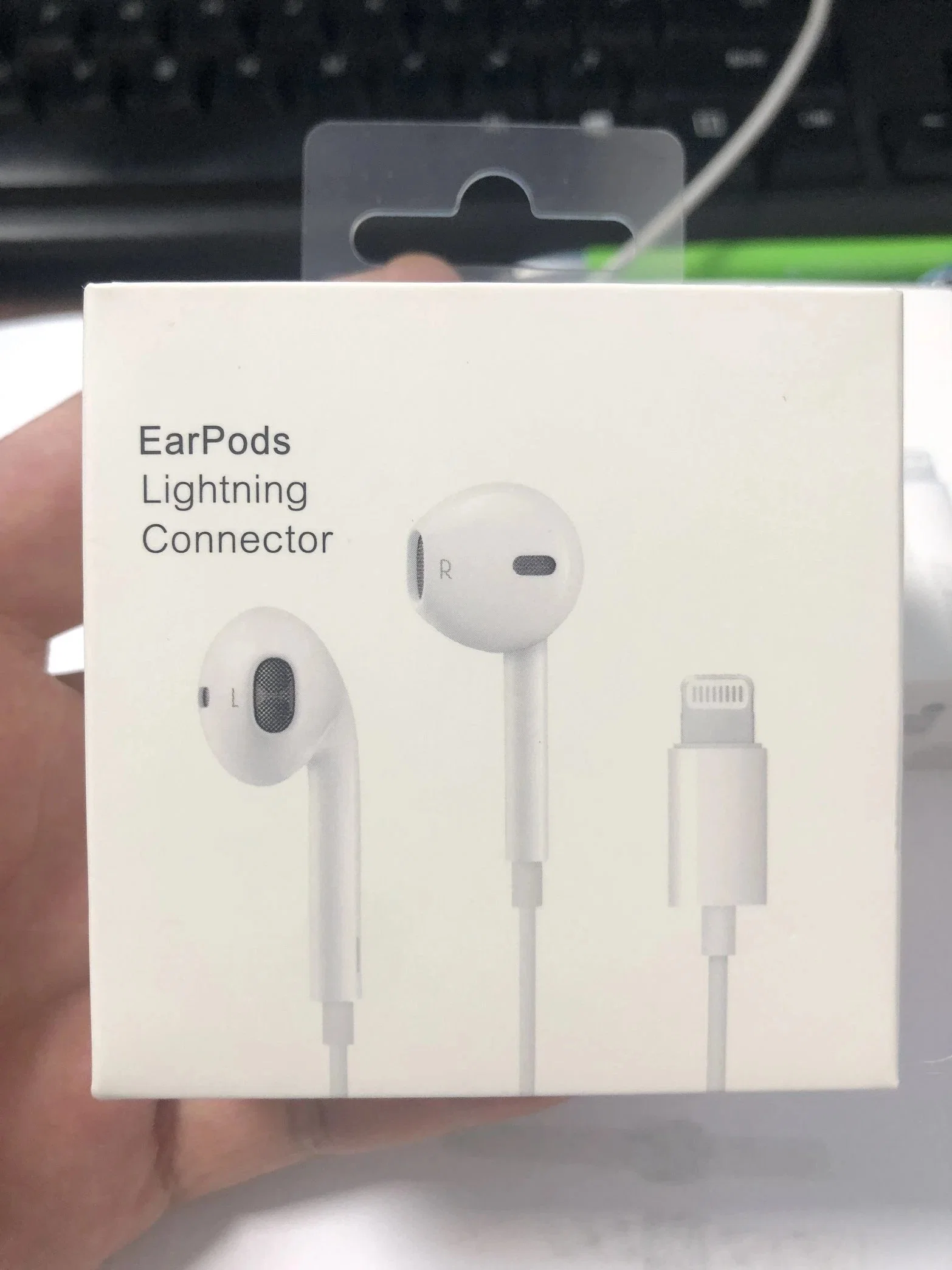 Wholesale/Supplier Earpods Lighting Connector in-Ear Headphones for iPhone with Factory Price Fast and Cheap Shipment for Phone Accessories