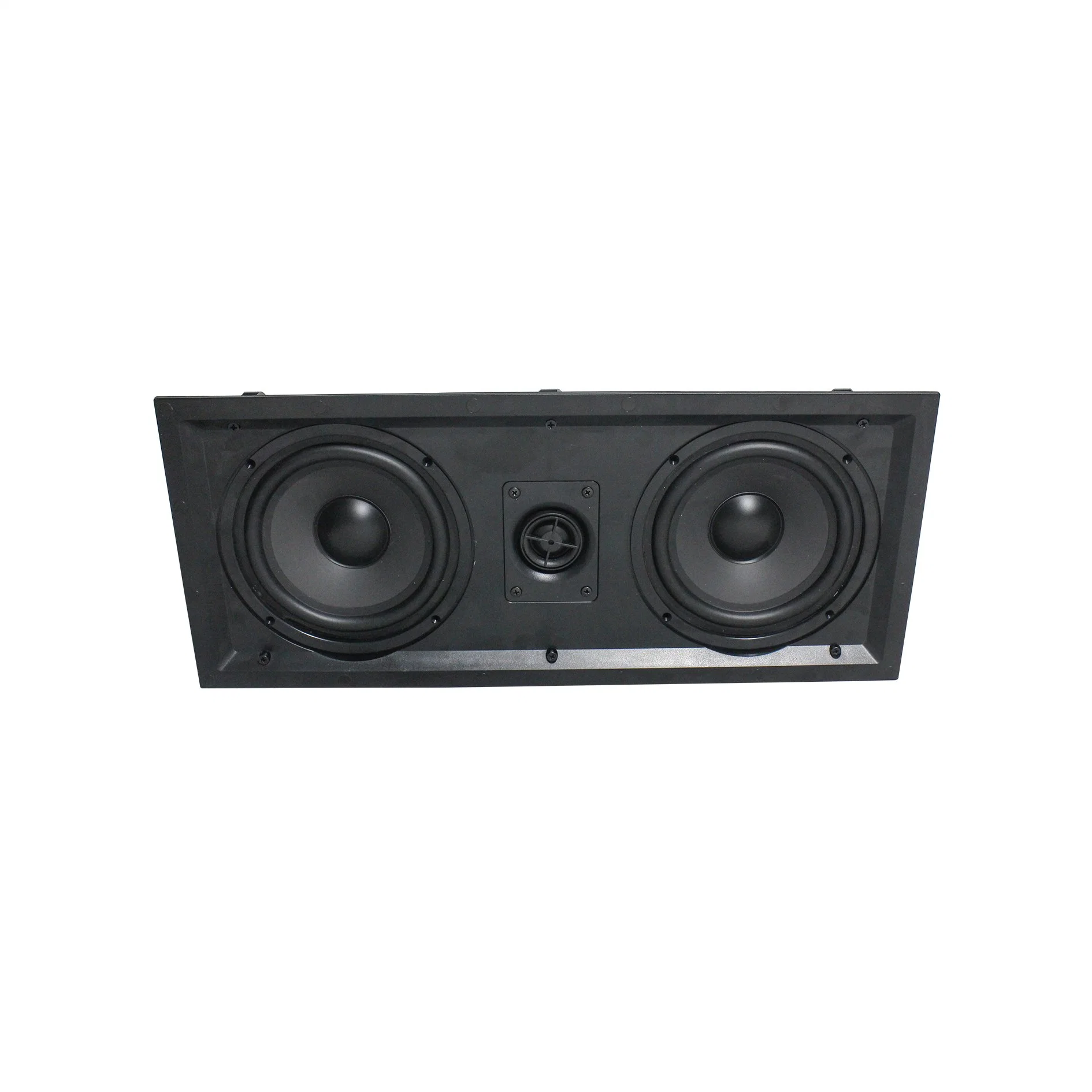 L'audio pro 100V 40/50W à 8 ohms sans rebord de 5 pouces mini Professional Audio en plastique dans le mur monté PA enceinte