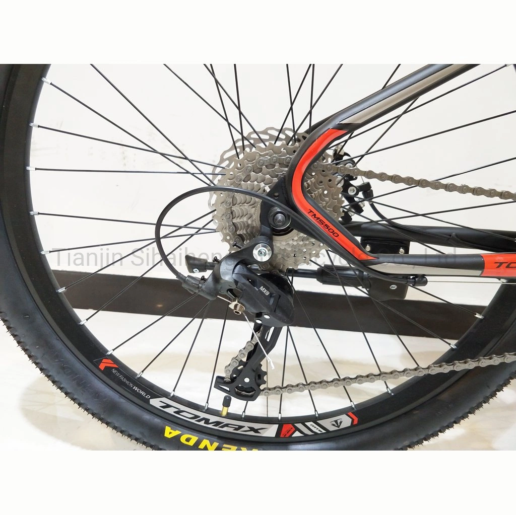 Vélo de montagne cadre en acier de 26 pouces Vélo bon marché 21 vitesses Personnalisation de base