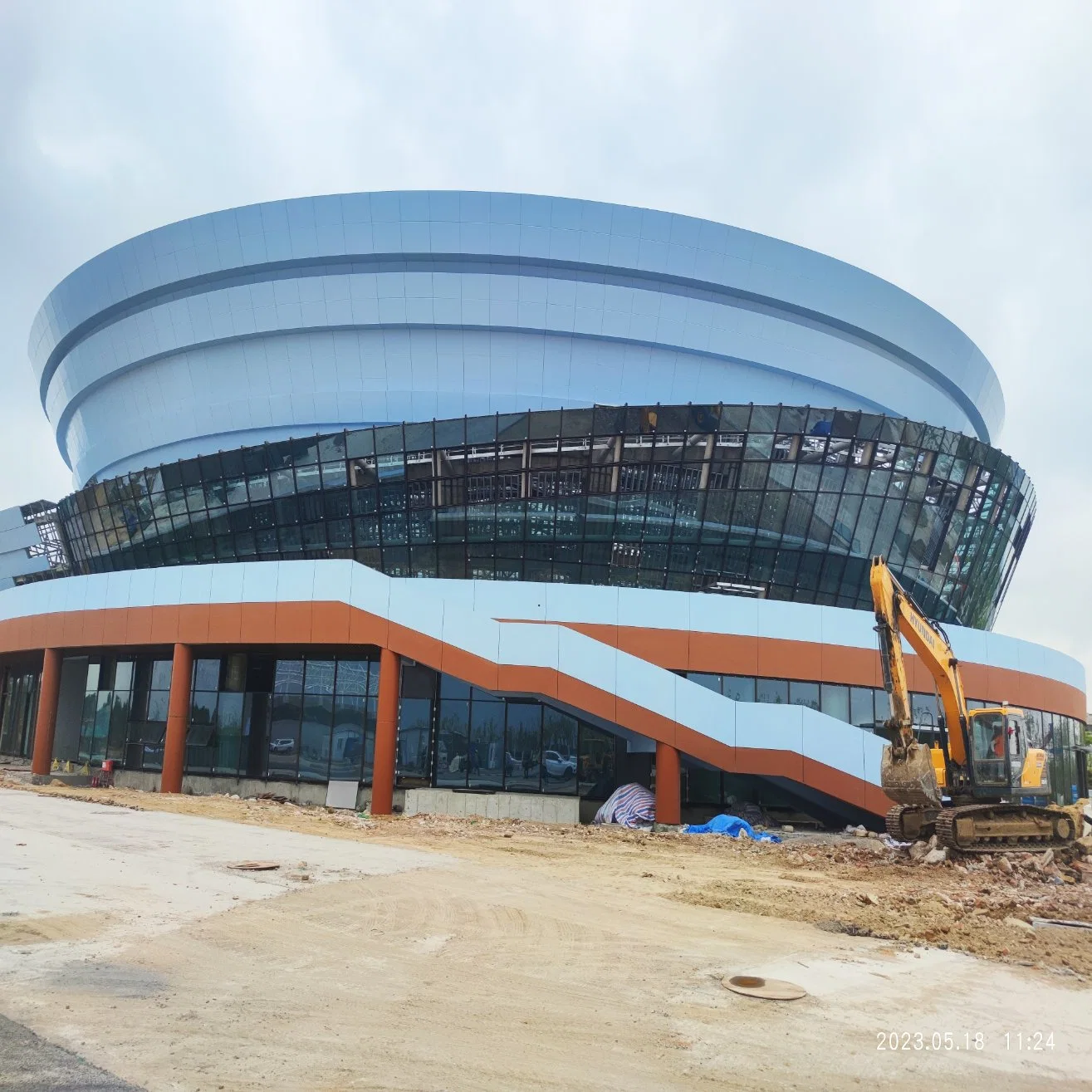 Taller de almacén prefabricado de bajo coste Hangar Hall Construcción de estructura de acero Edificio de Metal